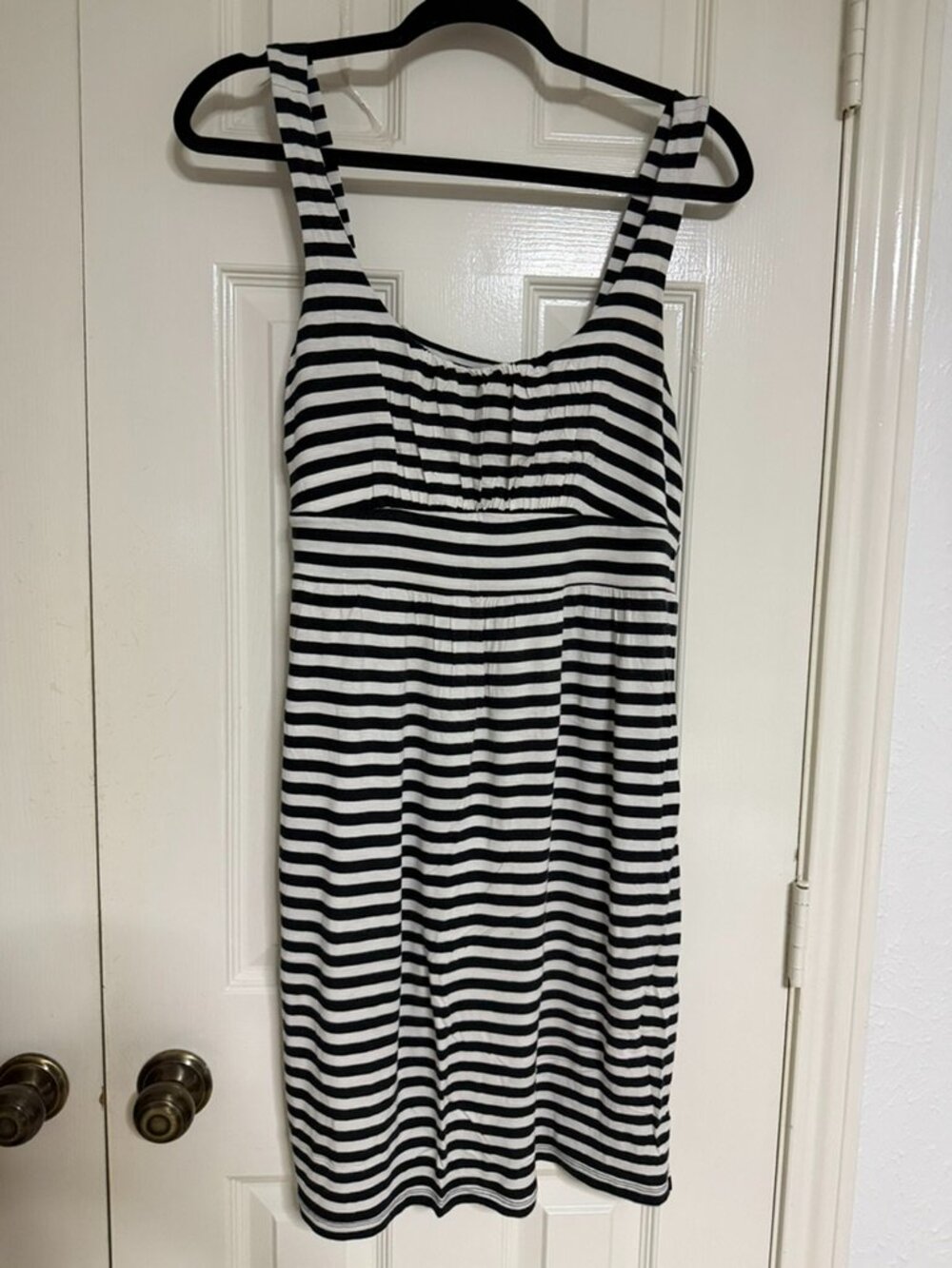 Apt 9 Size M Stretchy Midi Stripped Dress